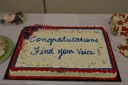 Celebrating our Find Your Voice graduates